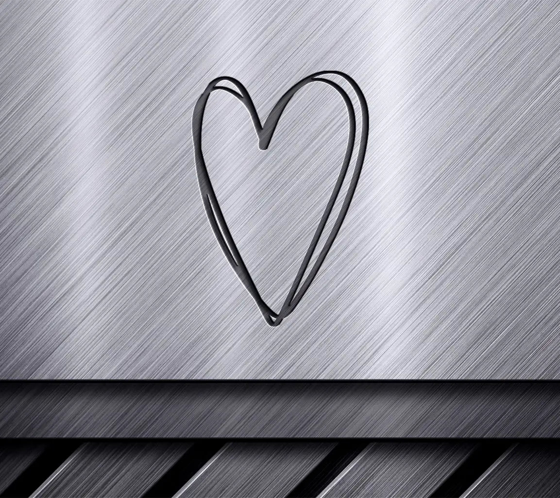  Doodle Heart SVG - Hand Drawn Vector Illustration SVG