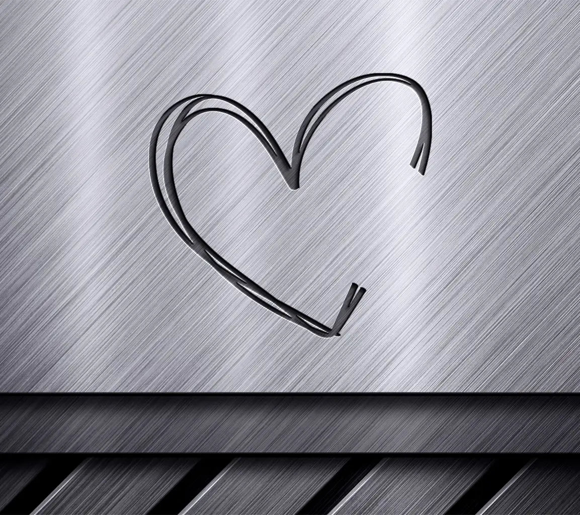  Heart Doodle SVG Bundle - 2 Designs SVG