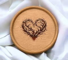Dotted Heart Swirl
