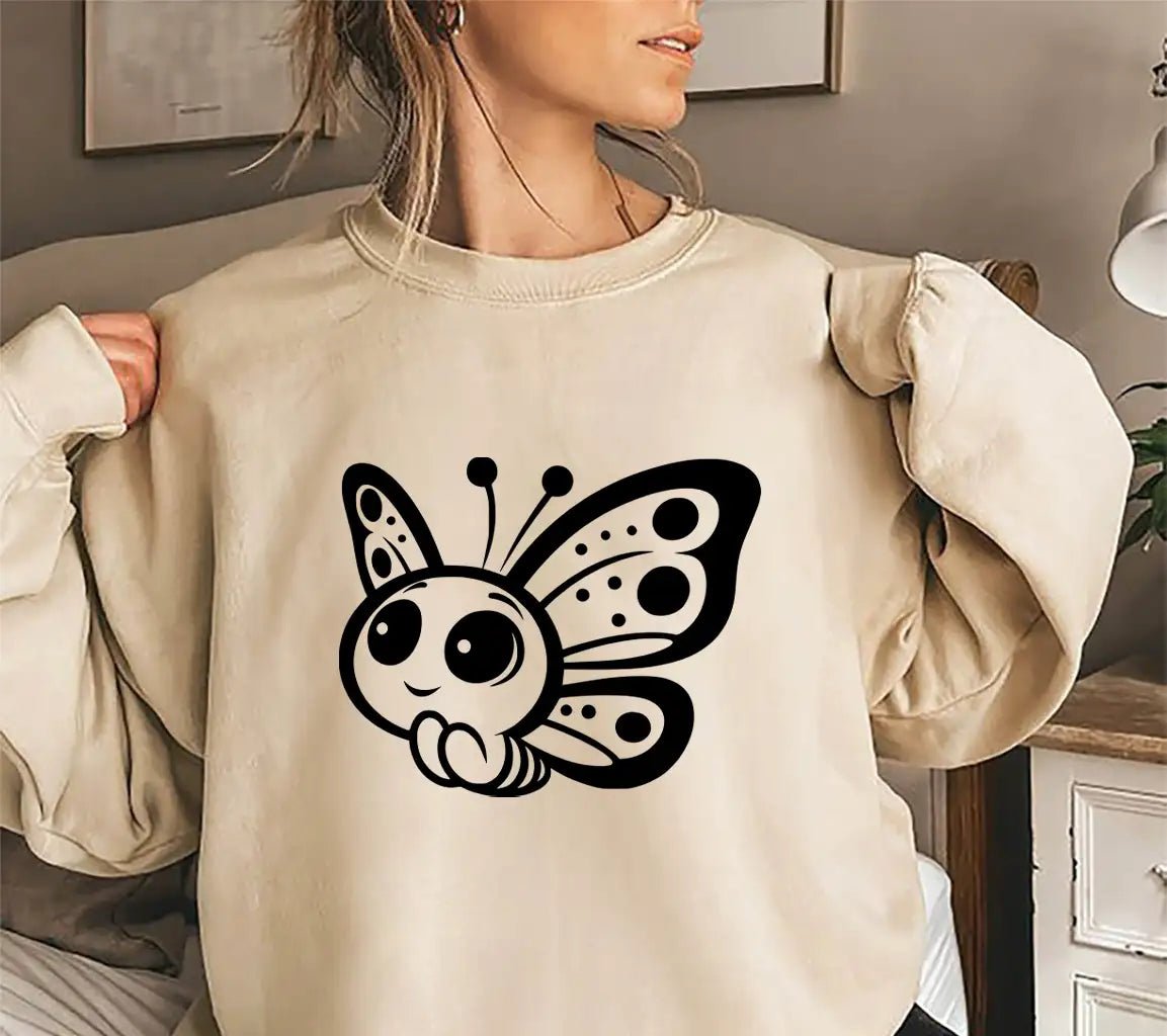 Dotty Winged Butterfly