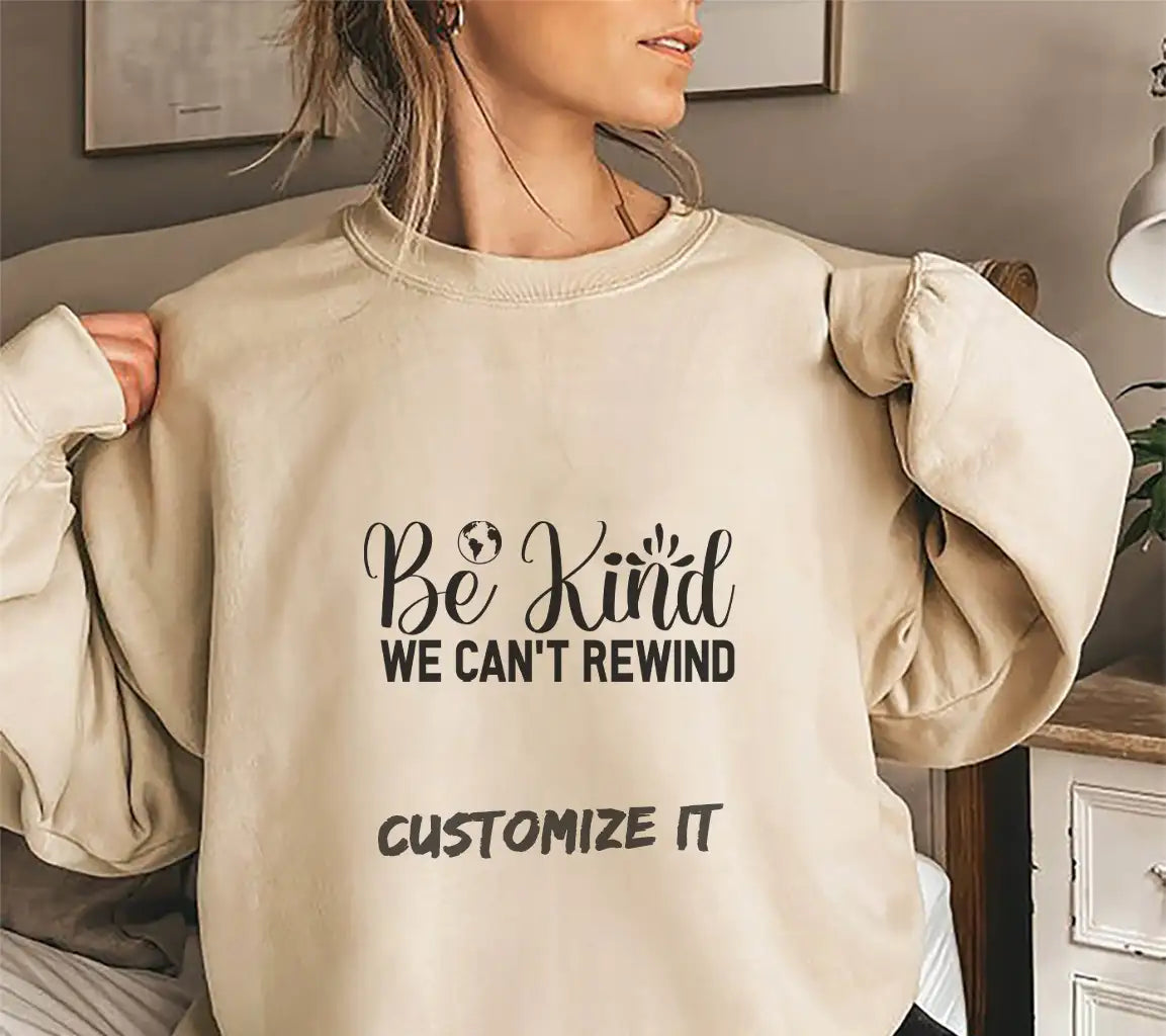 Be Kind We Cant Rewind -  SVG Design (Earth Day) SVG