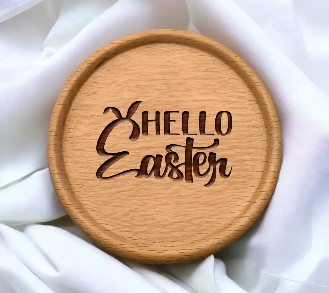  Hello Easter SVG Cut File SVG