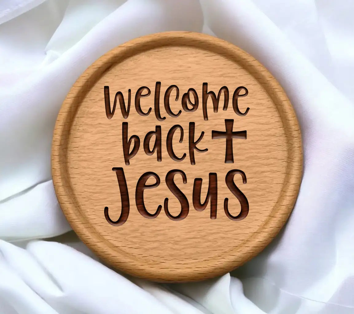 Welcome Back Jesus  SVG - Easter Design SVG