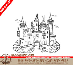  Castle Hill SVG - Echoes of Eternity SVG