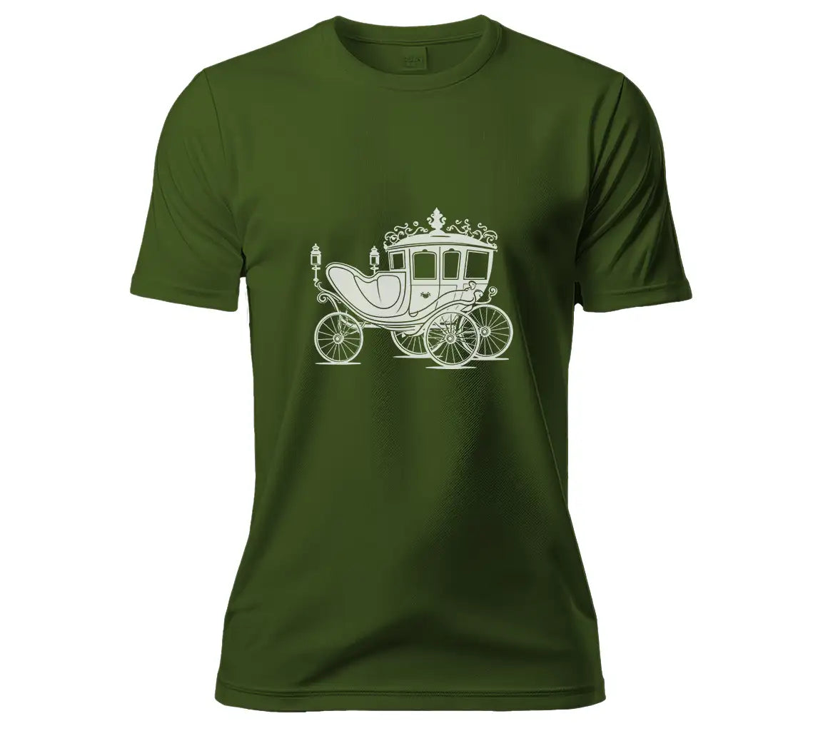 Elegant  Horse Drawn Carriage SVG - Bridal Transport Design SVG