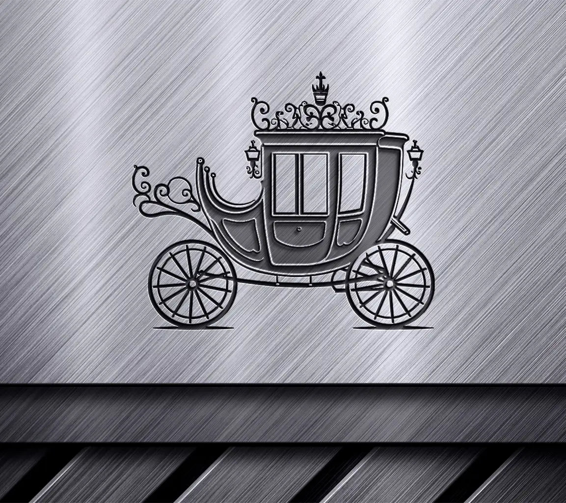  Horse Drawn Carriage SVG - Royal Wedding Design Design SVG