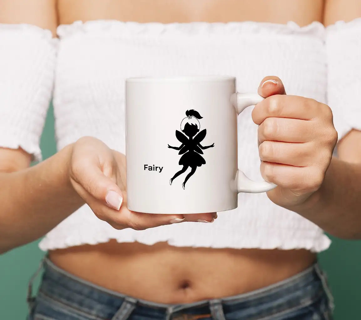  Fairy Silhouette SVG - Flower Crown & Wings SVG