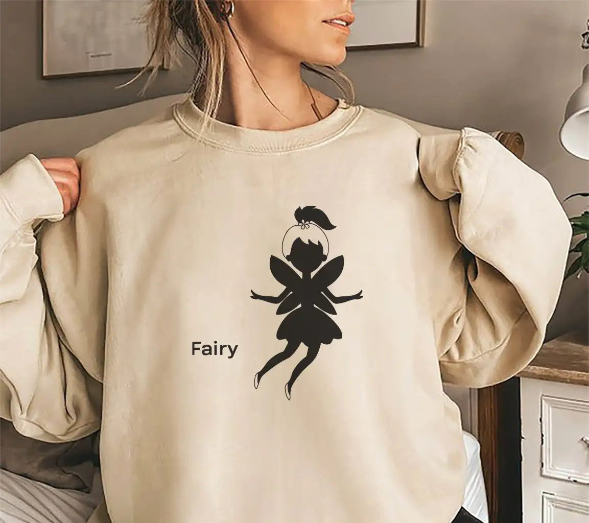  Fairy Silhouette SVG - Flower Crown & Wings SVG