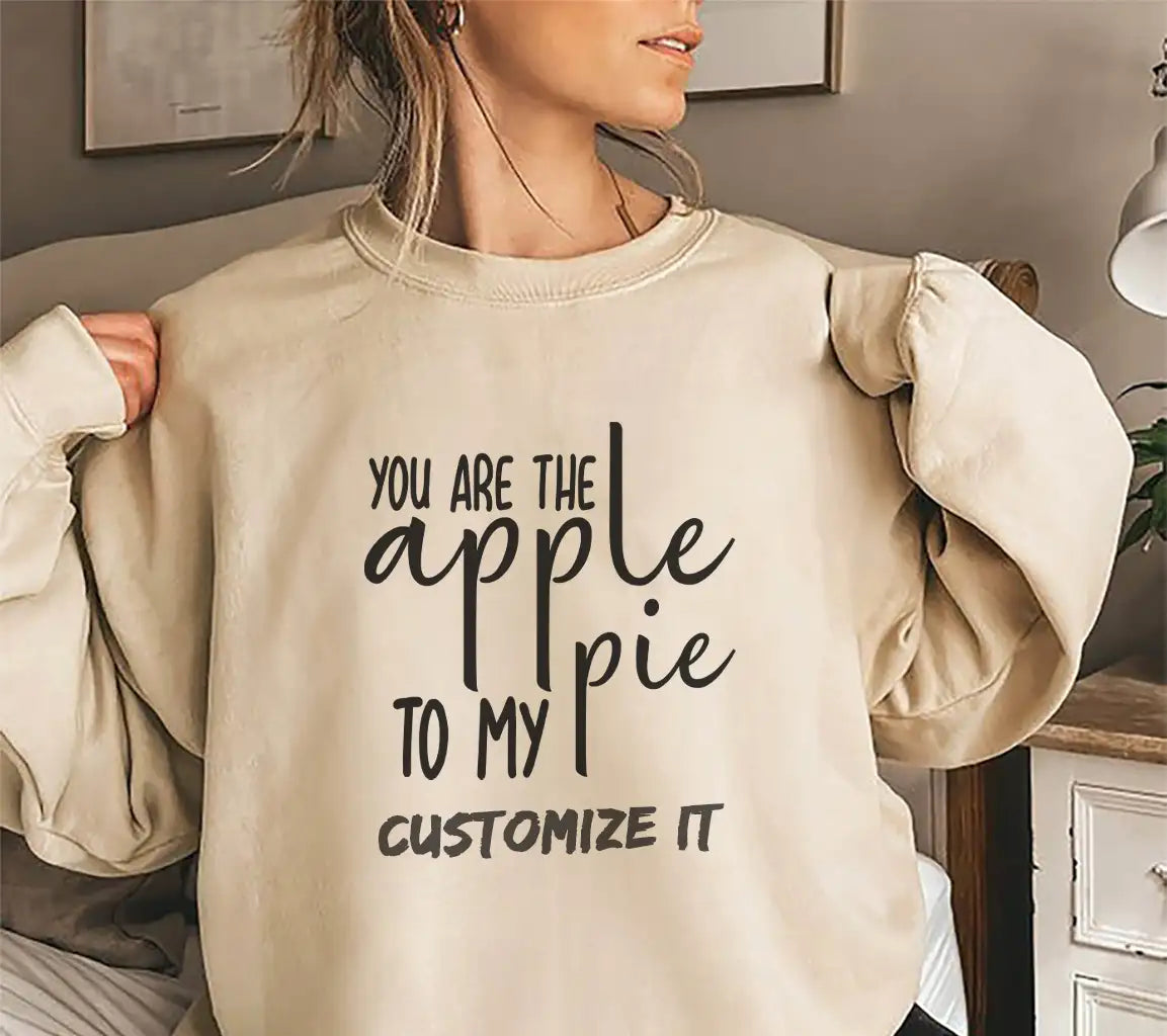 You Are The Apple Pie To My Pie SVG - Fall Couple Design SVG