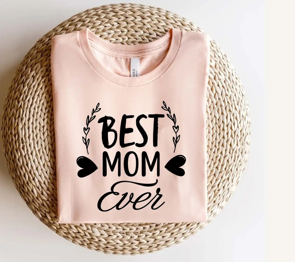 Best Mom Ever SVG -  Poster Design SVG