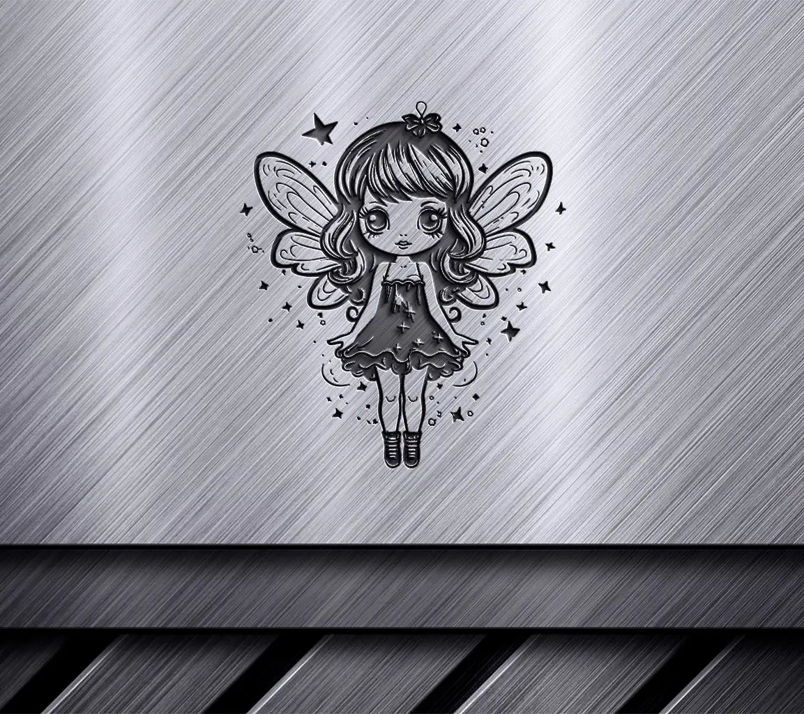  Fairy SVG - Whimsical Cartoon Design for Enchanted Forest SVG
