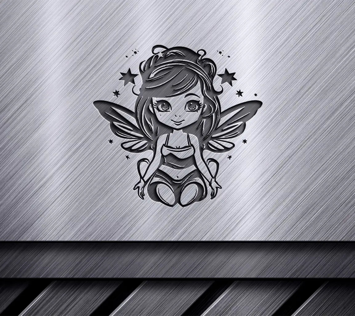  Fairy with Wings SVG - Whimsical Cartoon Design SVG