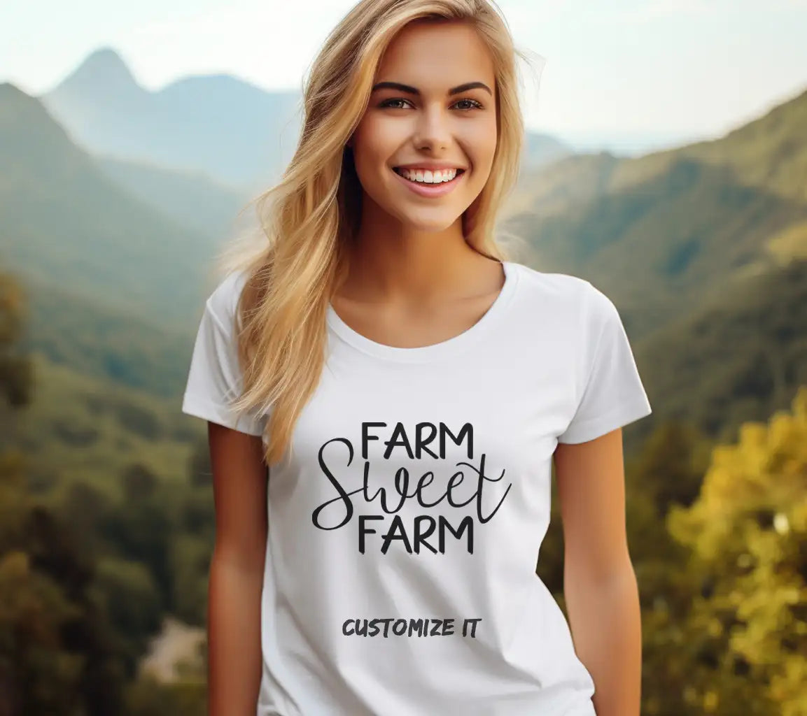 Farm Sweet Farm  Design SVG - Farmhouse Design SVG