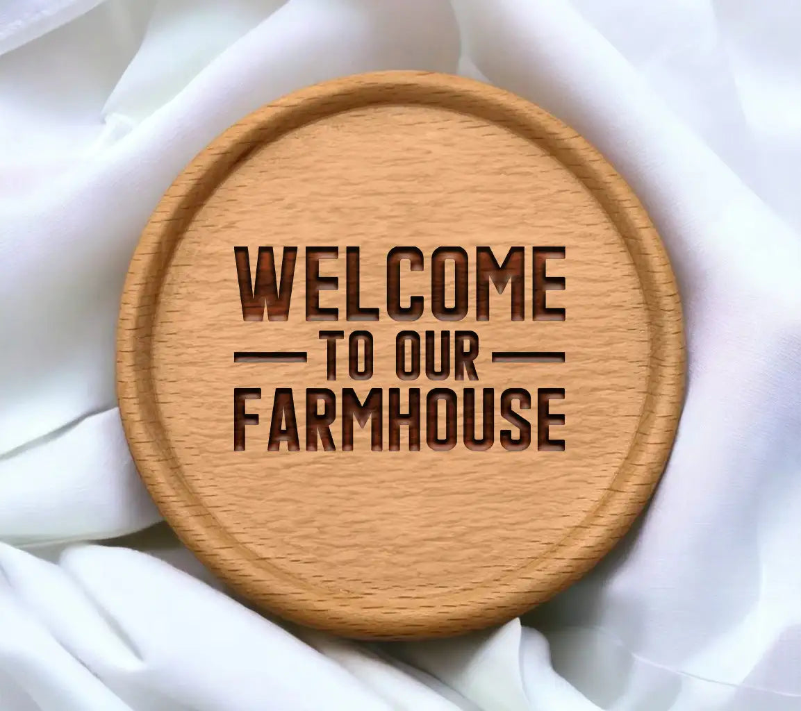  Farmhouse Welcome Sign SVG - Welcome to Our Farmhouse SVG