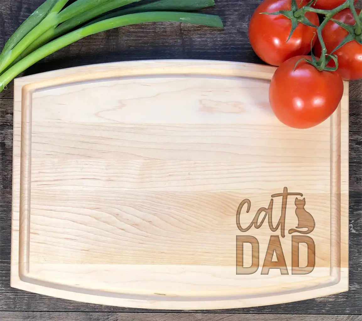 Cats Dad SVG -  Silhouette Logo for Fathers Day SVG