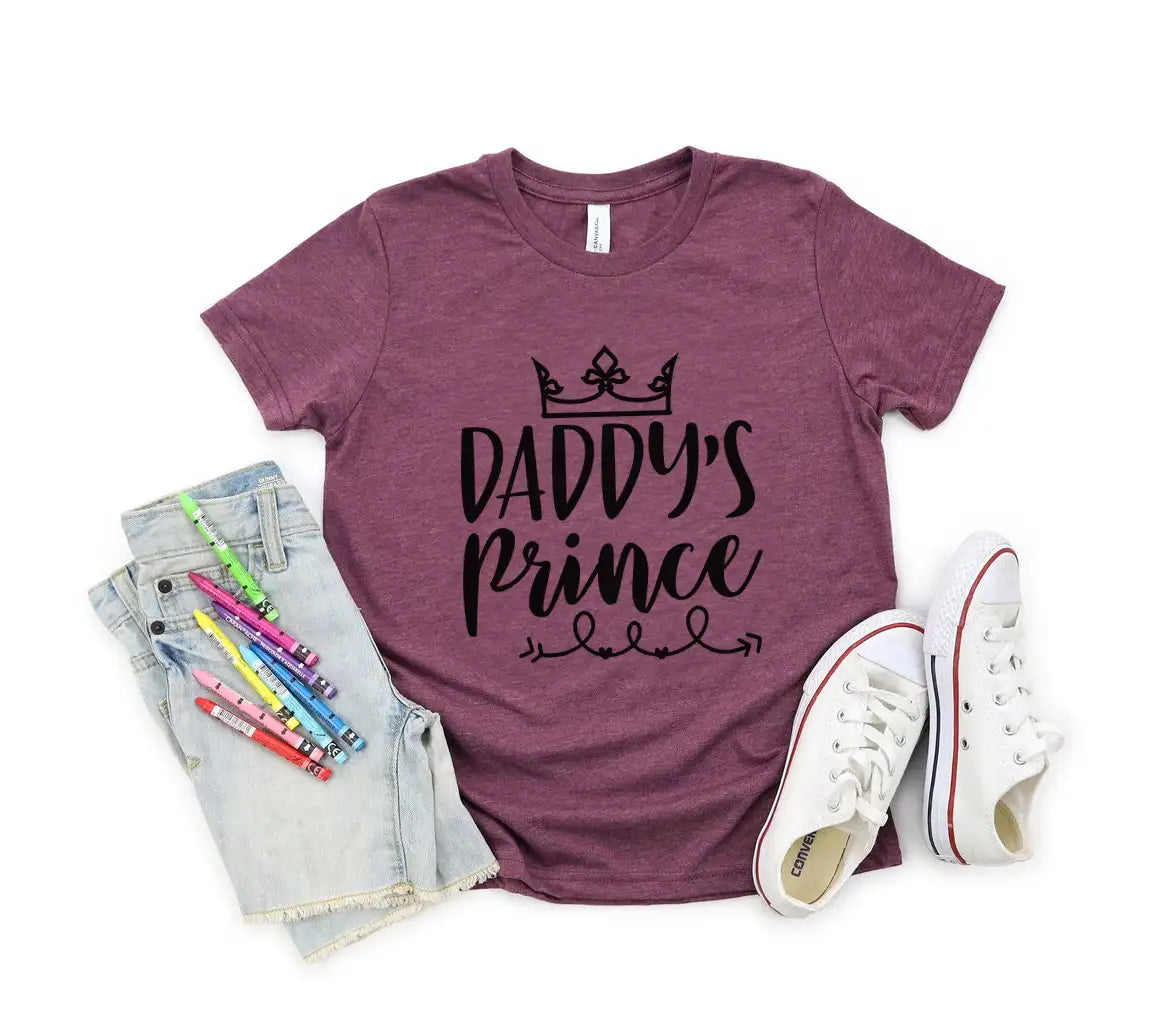 Daddys Prince Crown SVG - Fathers Day Design SVG