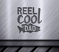 Reel Cool Dad SVG -  Fish Design SVG