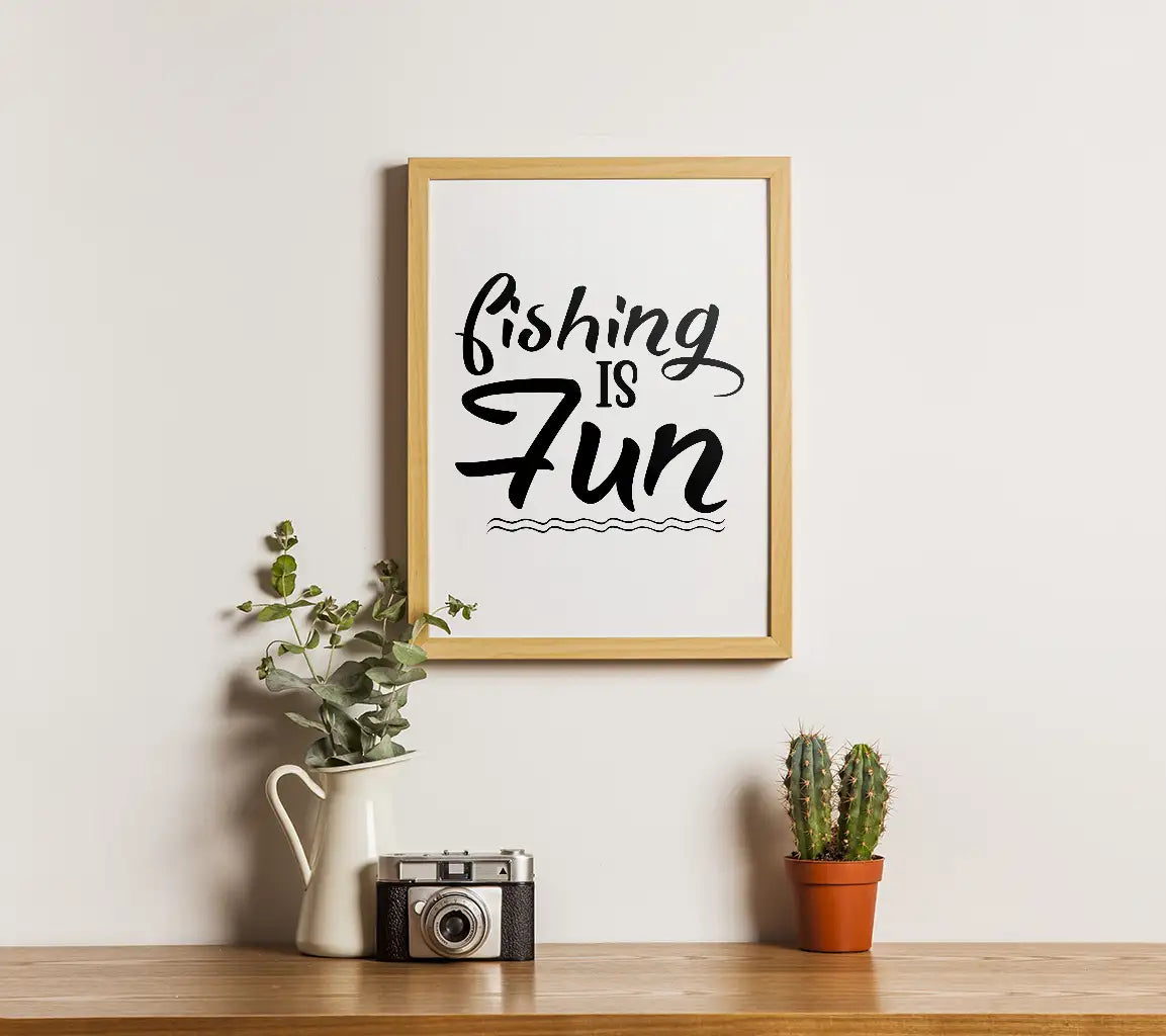  Fishing Is Fun SVG Cut File SVG