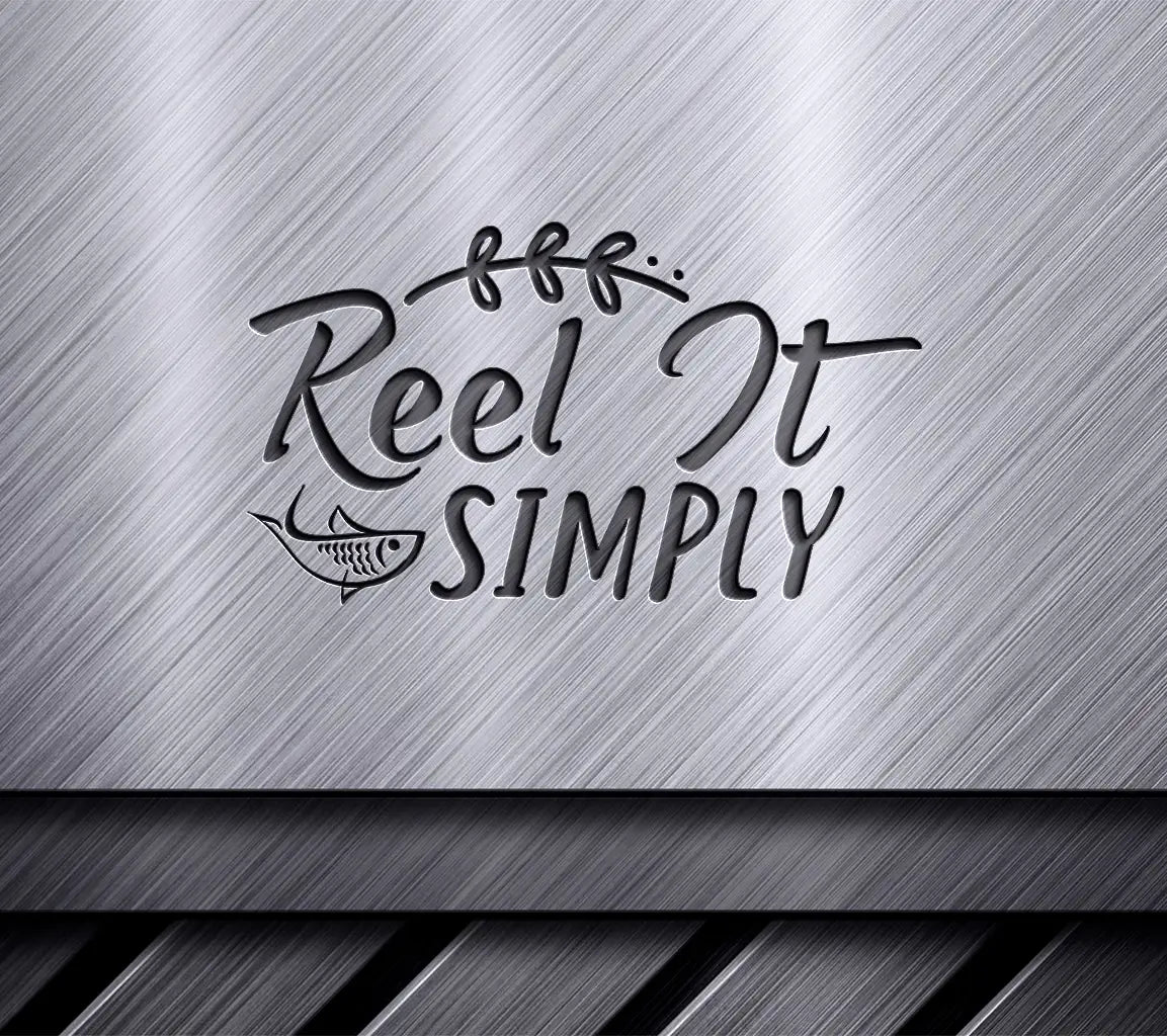  Reel It Simply Fish Design SVG SVG