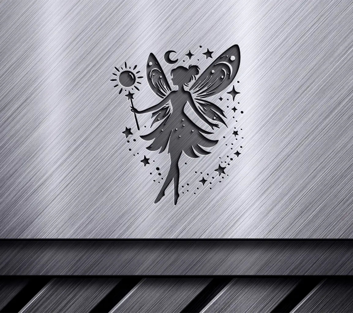  Fairy Silhouette SVG - Wand & Flat Design Vector Art SVG