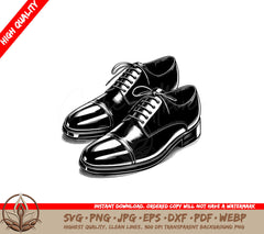 Formal Dress Shoes - SVG