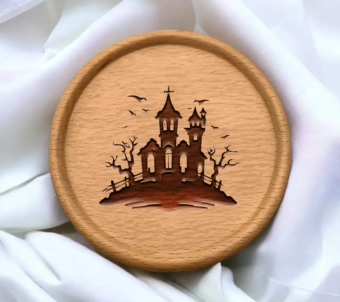 Haunted House SVG  Enchanted Castle Vector Pack SVG