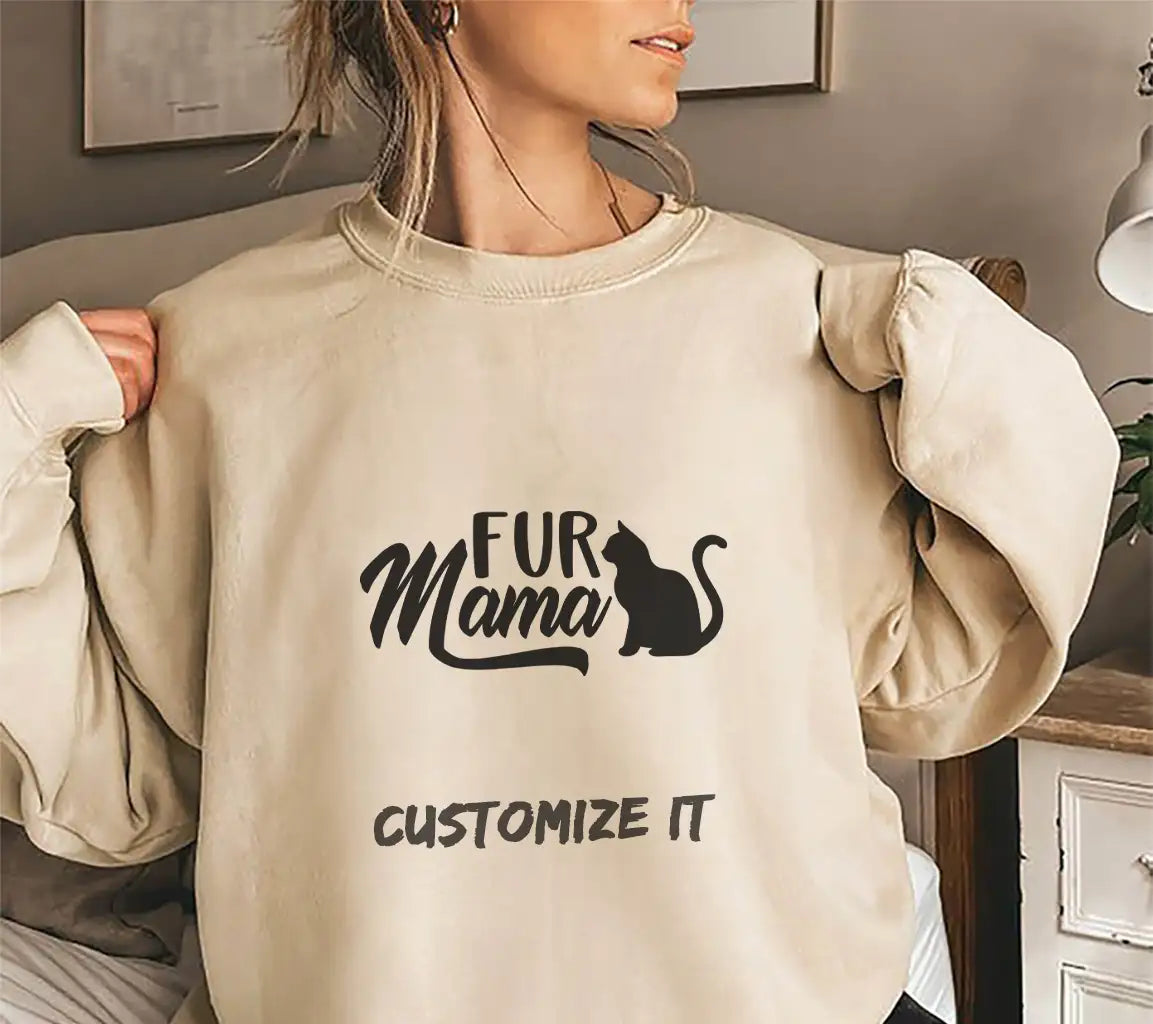  Fur Mama Cat Silhouette SVG SVG
