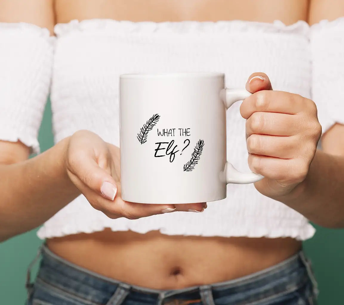 Funny Elf SVG Bundle What The Elf  Sign SVG