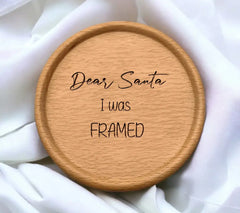 Funny Christmas SVG Quote Bundle Dear Santa I Was Framed SVG
