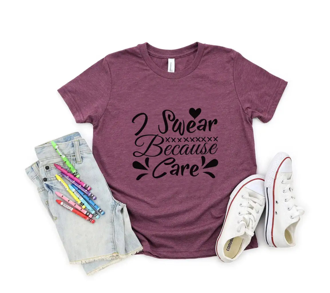 Funny I Swear Because I Care  SVG Design SVG