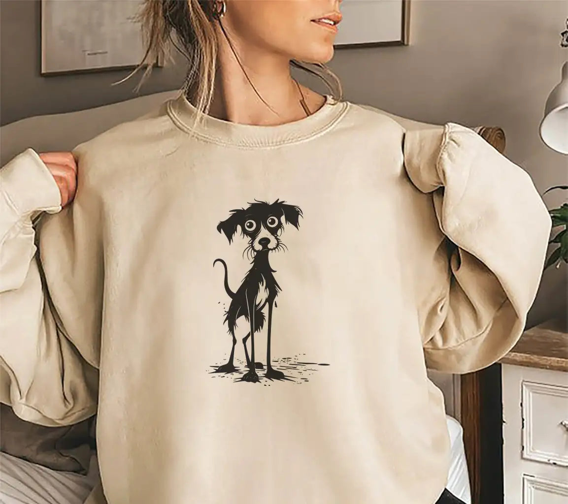 ##   Ghostly Dog SVG Creepy Canine Emblem SVG