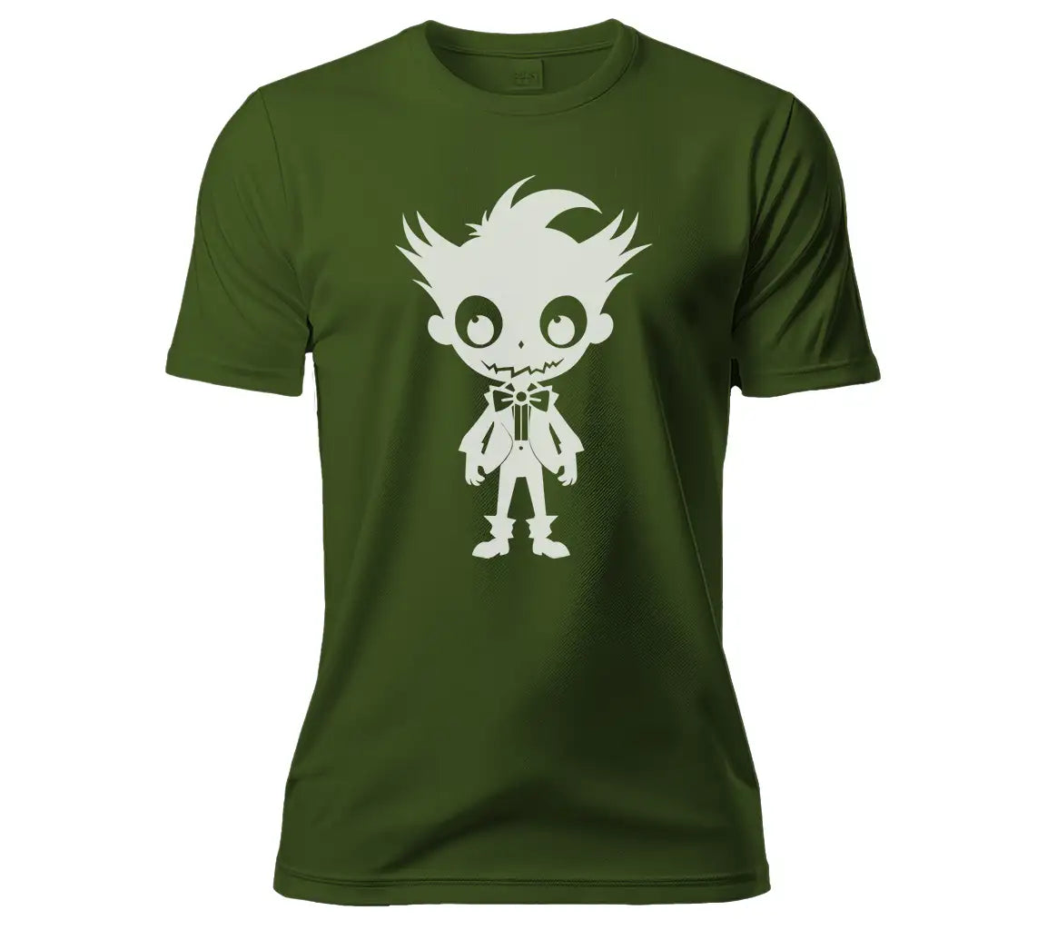 Cute Goblin Halloween SVG -  Cartoon Character with Bow Tie SVG