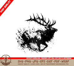 Grand Stag March SVG - Digital file for flexibility in multiple formats