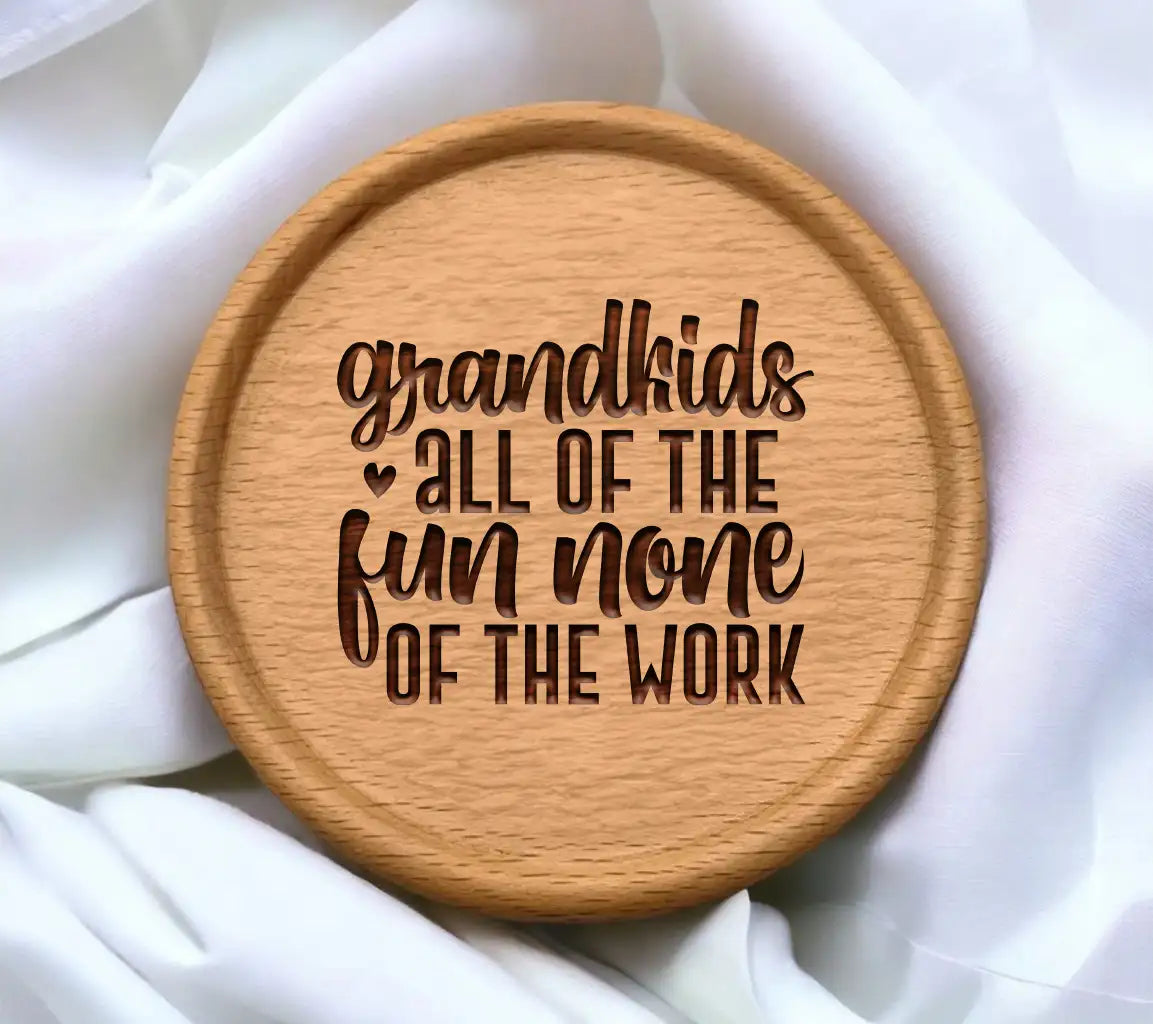 Grandma SVG Grandkids Are All The Fun, None Of The Work SVG