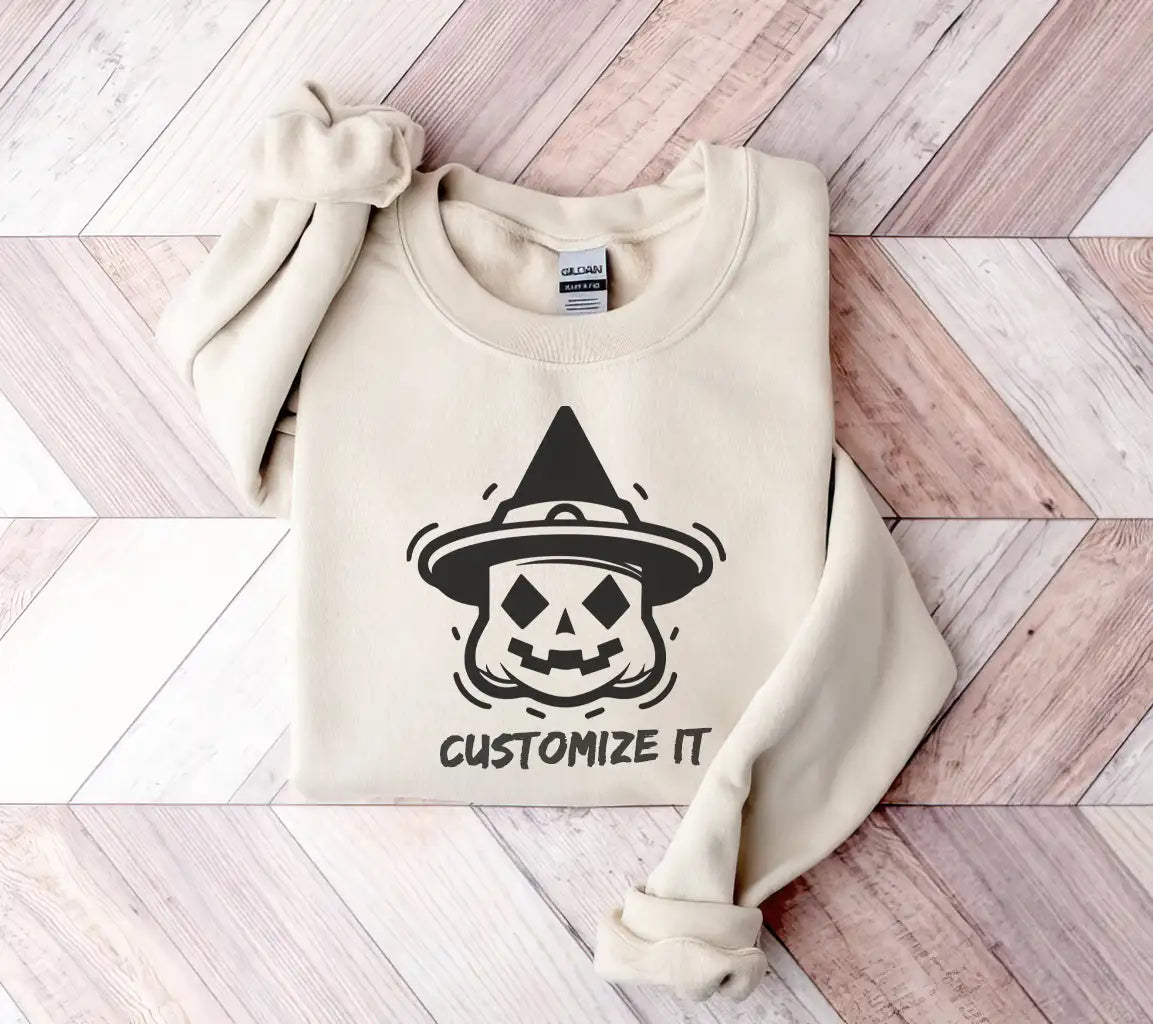 Halloween Witch Hat Pumpkin SVG -  Drawing SVG