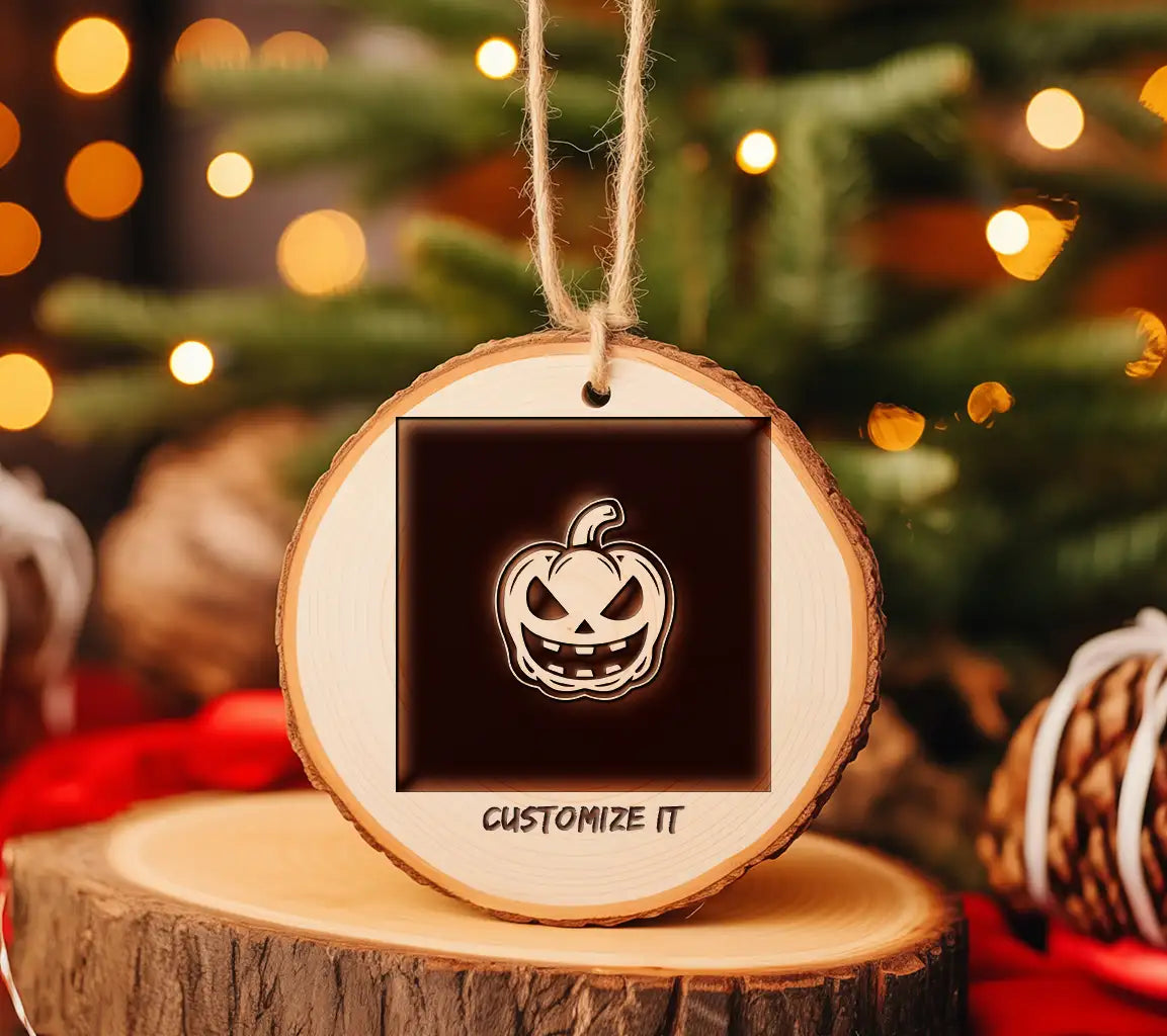 Smiling Pumpkin Halloween SVG -  Illustration SVG