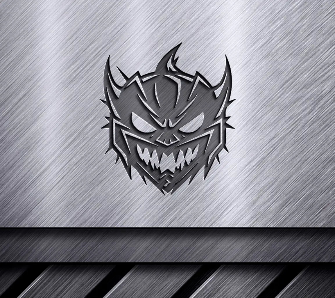 Halloween Monster SVG -  Sharp Teeth Drawing SVG