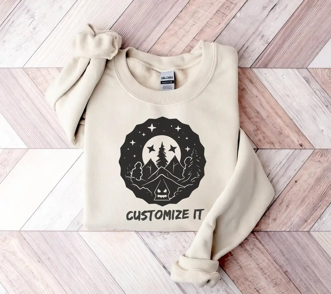  Mountain Tent SVG - Minimalist Halloween Design SVG