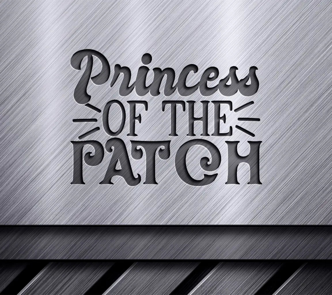  Princess of the Patch Halloween SVG T-Shirt Design SVG
