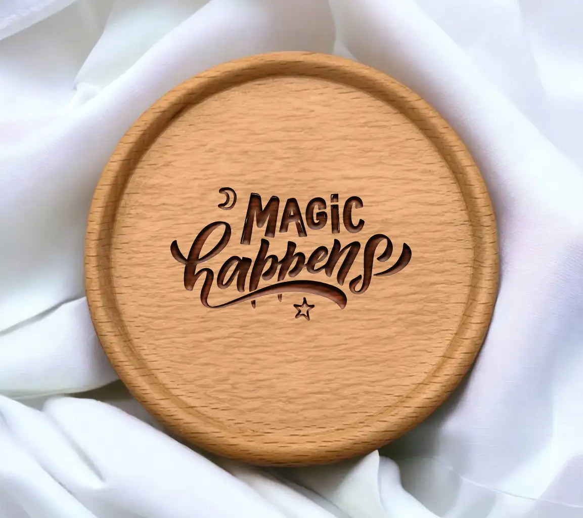Hand-Sketched Magic Happens Design SVG -  Star Design SVG