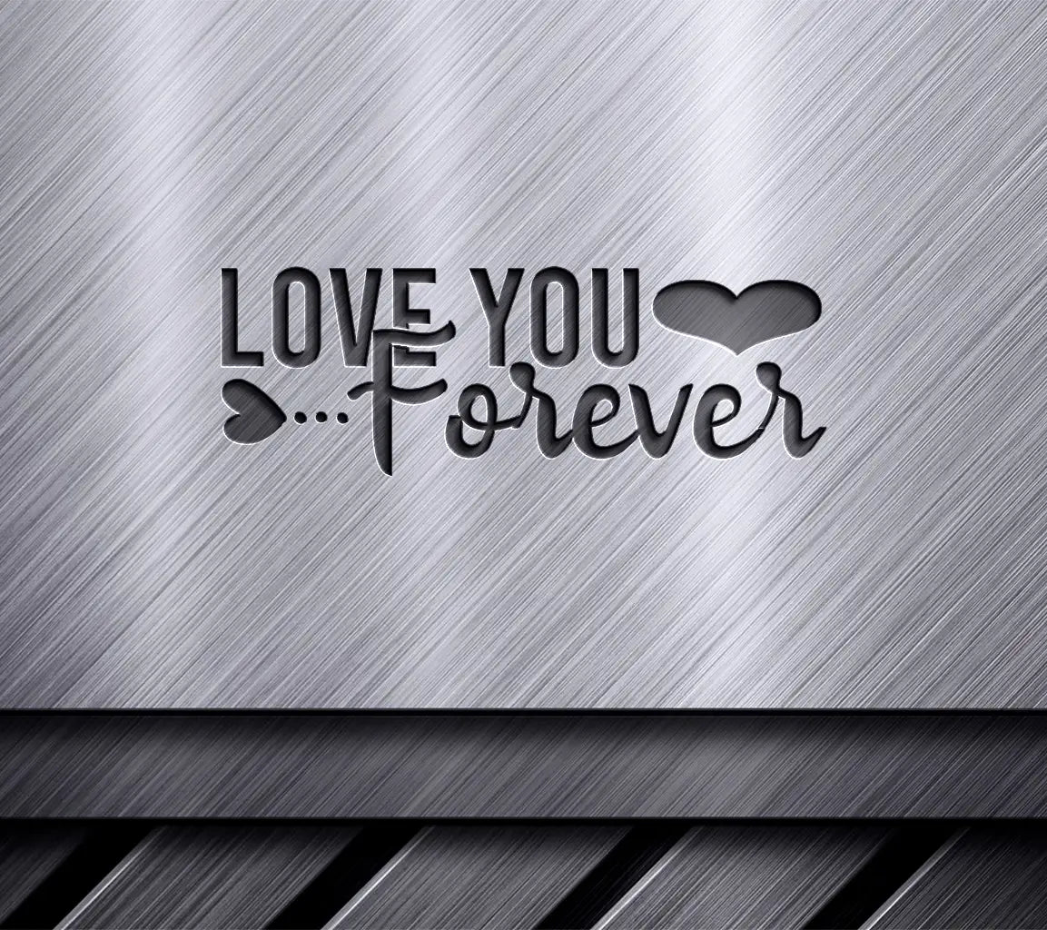 Black Heart with Love SVG - Happy Day Design SVG