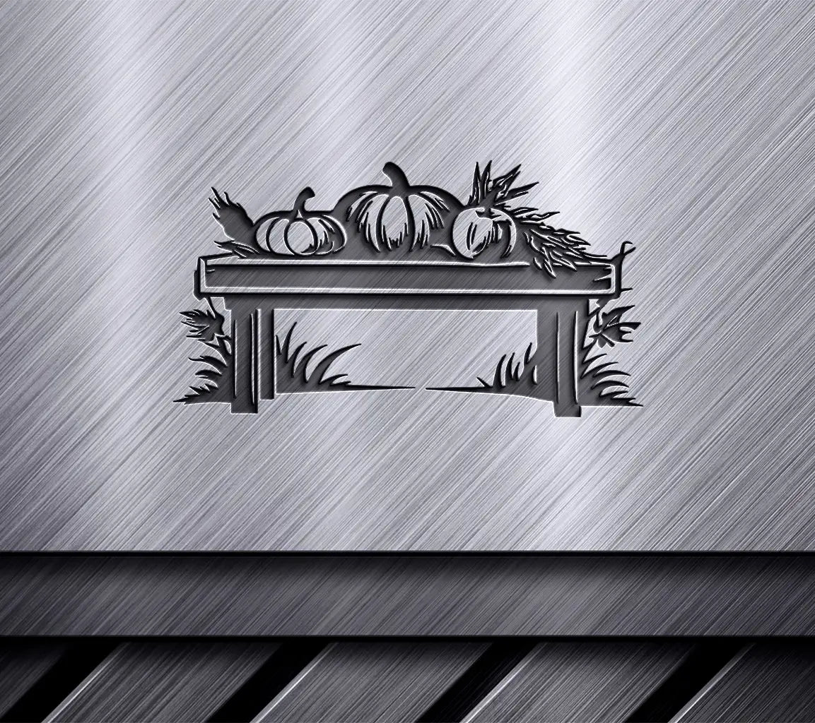  Harvest Table Pumpkin & Corn SVG SVG