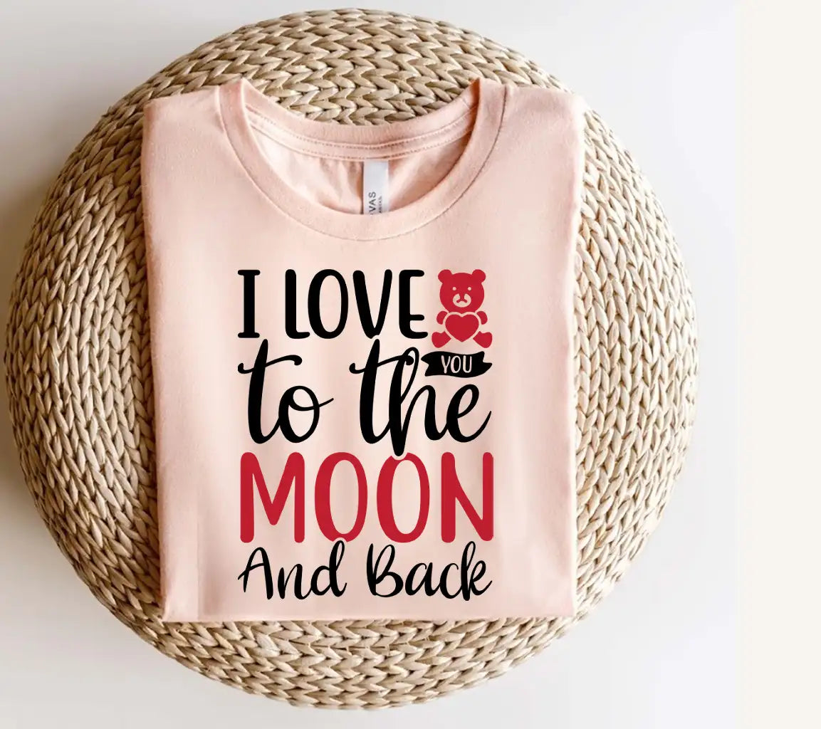 I Love You To The Moon And Back SVG - Huge Design for DIY Projects SVG