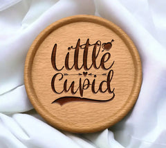 Little Cupid SVG -  Design with Red Heart and Arrows SVG