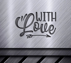  With Love Arrow Design SVG SVG