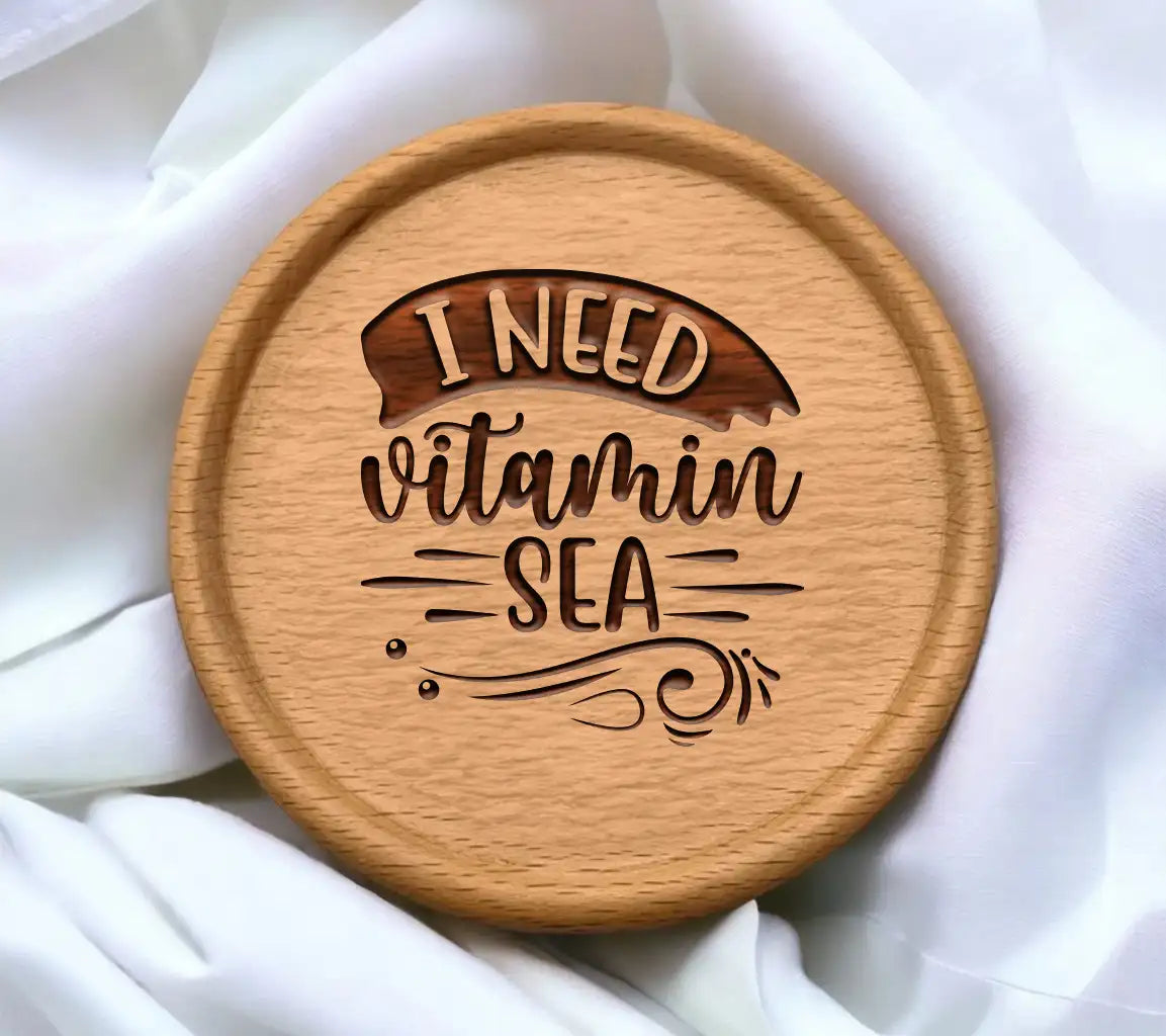 I Need Vitamin Sea  SVG Design SVG