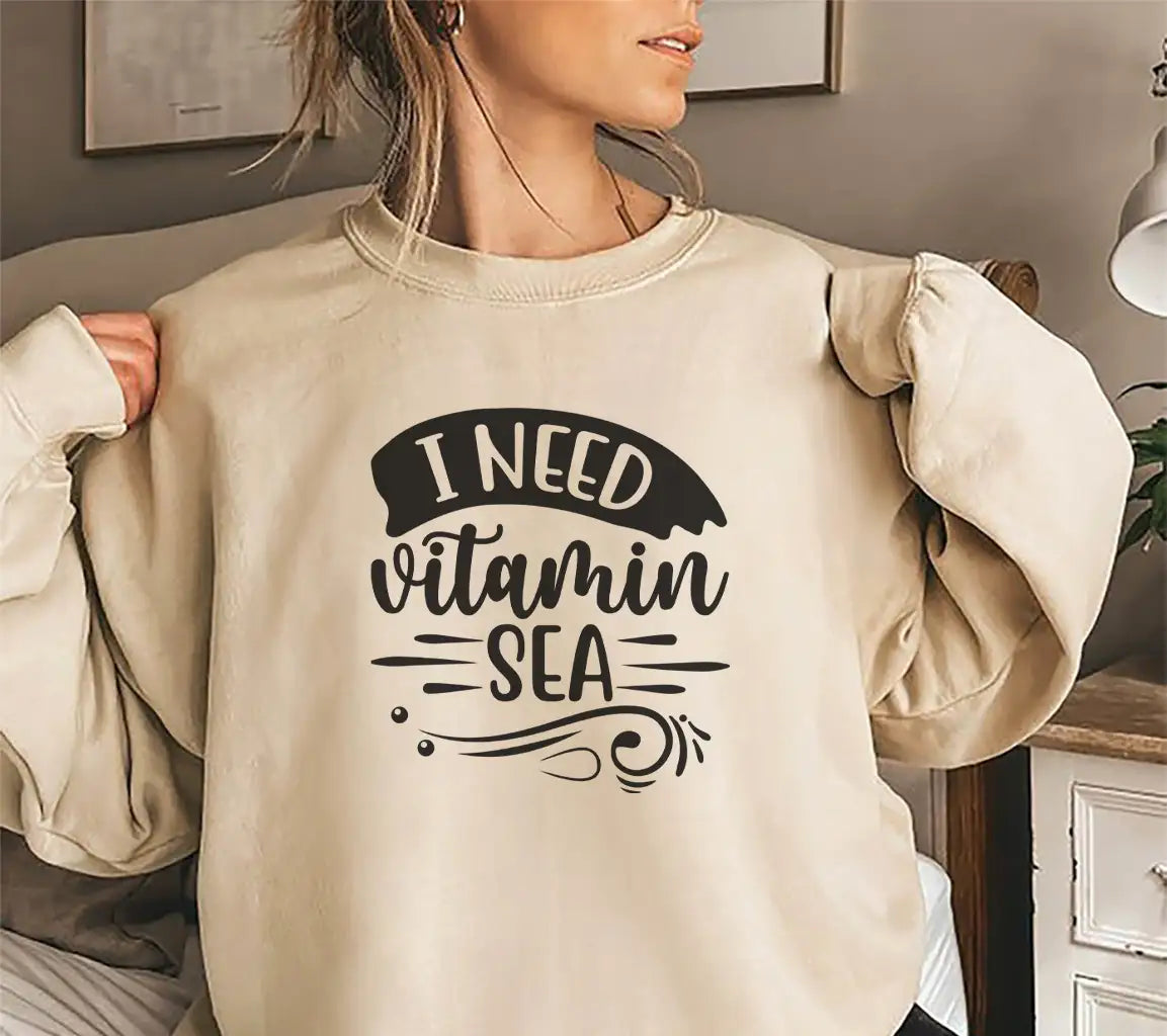 I Need Vitamin Sea  SVG Design SVG
