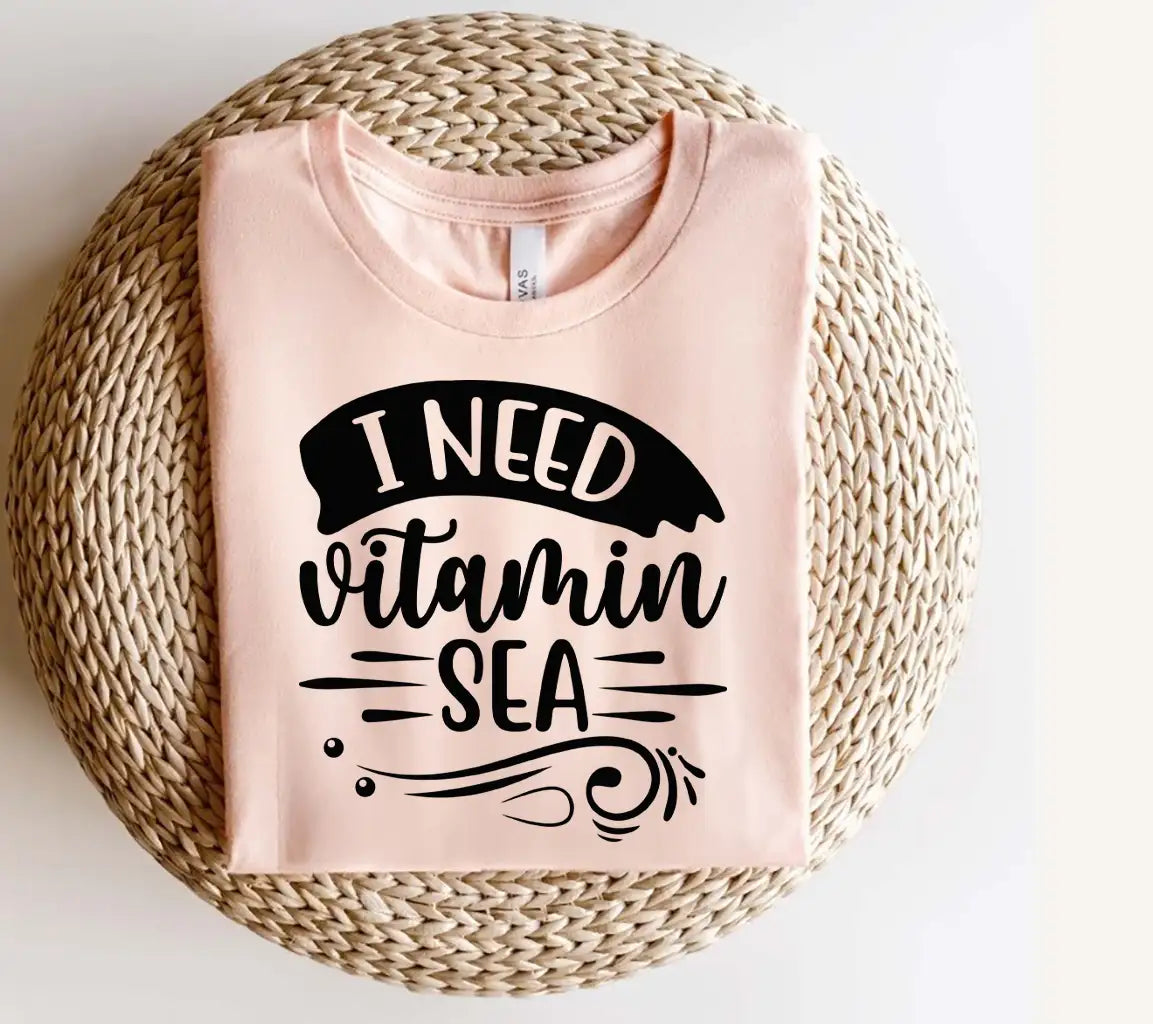 I Need Vitamin Sea  SVG Design SVG
