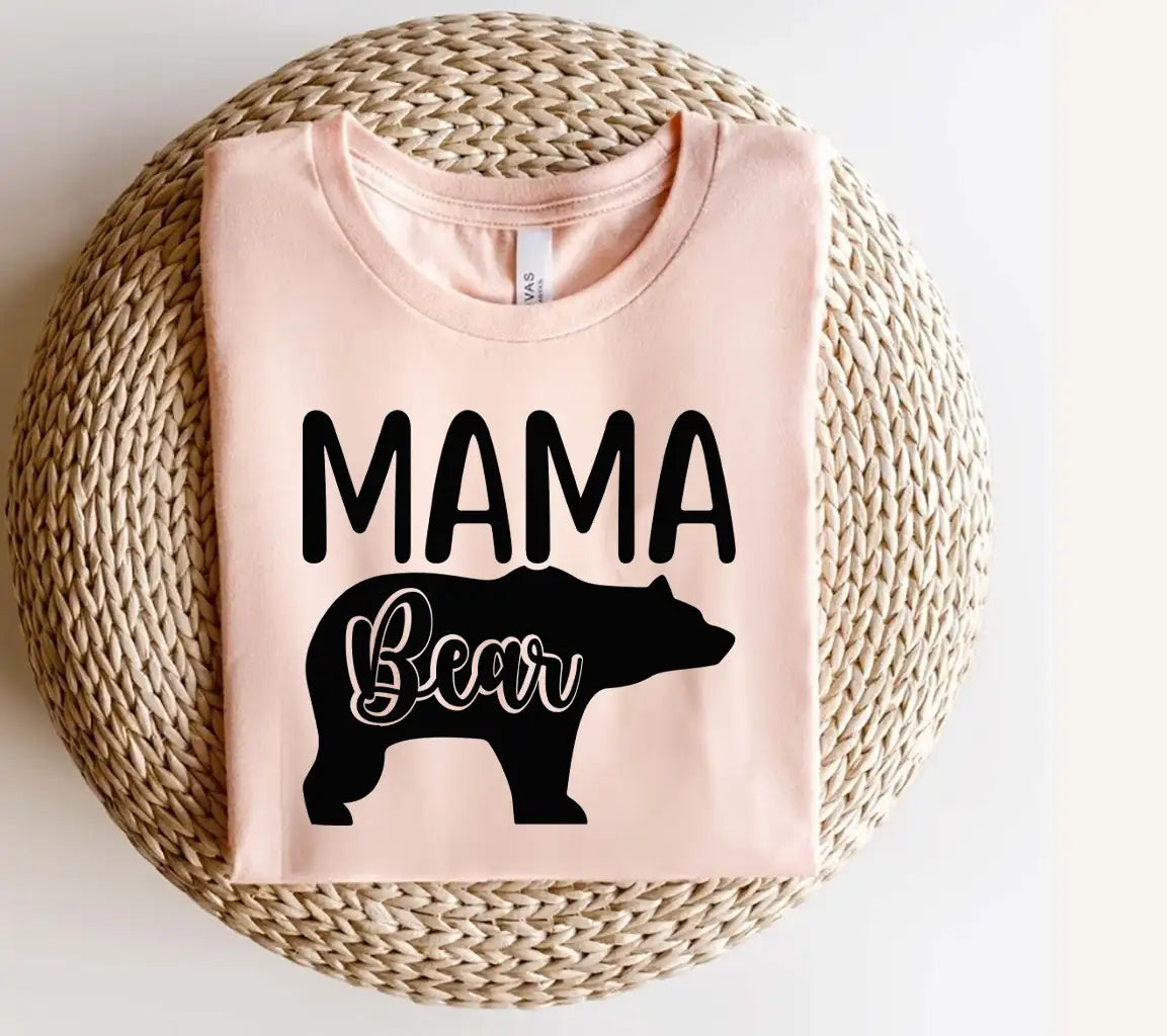 Mama Bear Silhouette SVG -  Design SVG