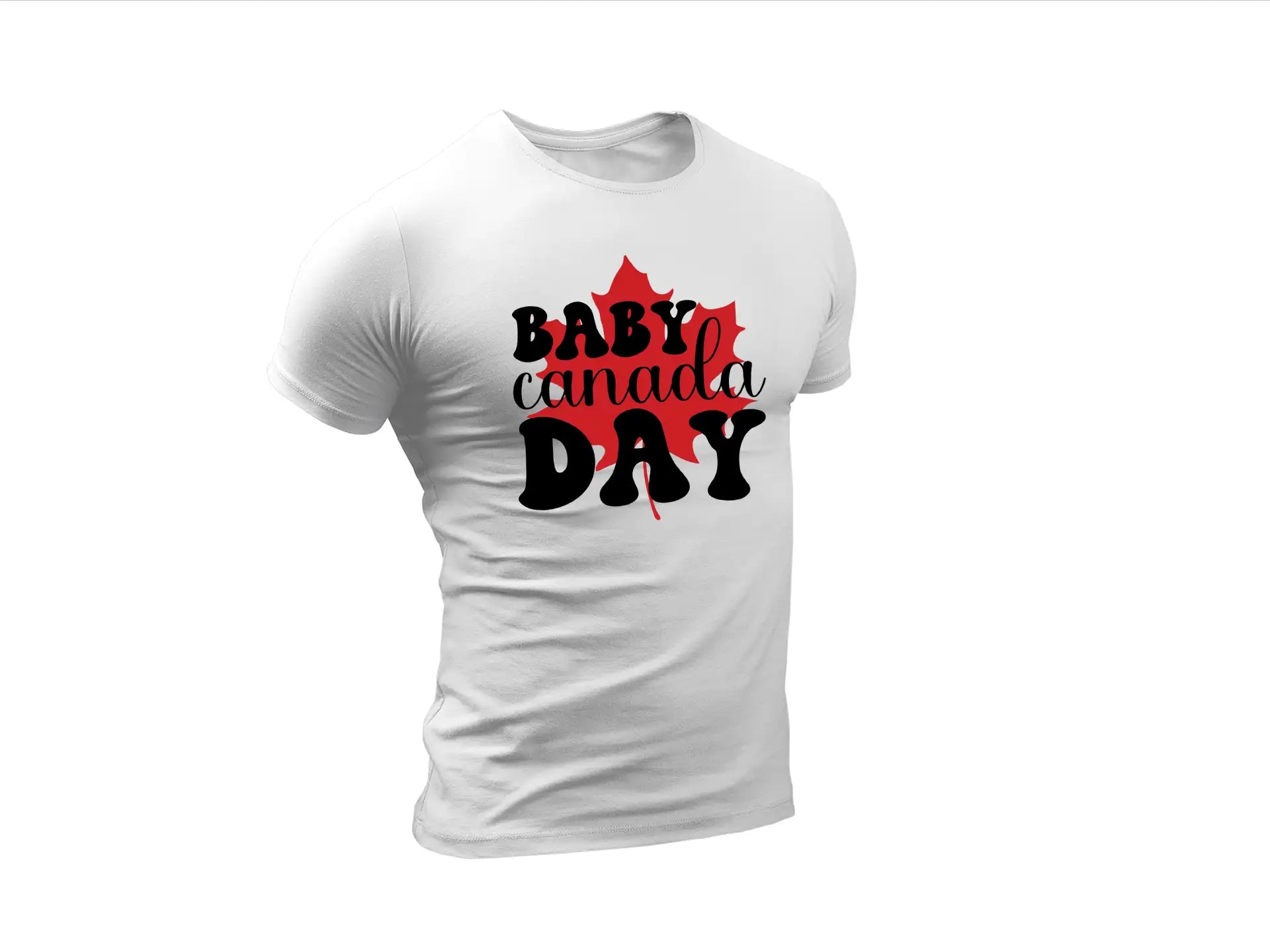 Baby Canada Day Red Maple Leaf SVG SVG